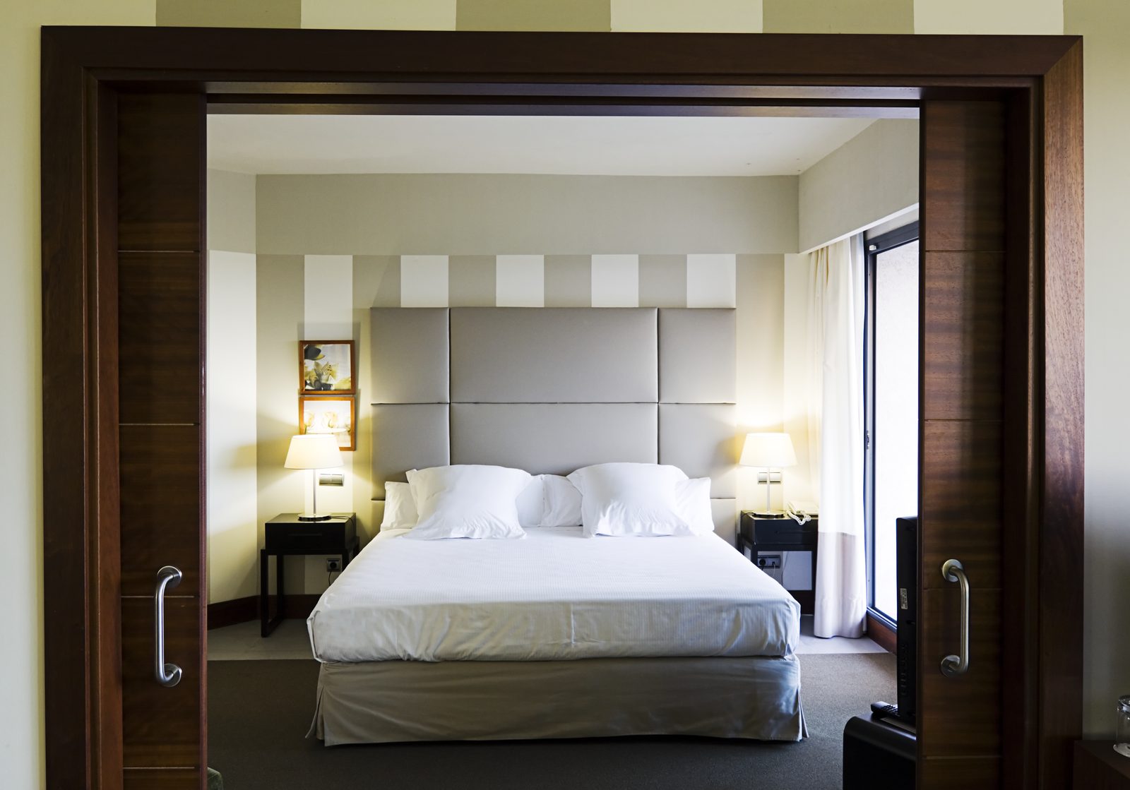 Junior Suite bedroom at Precise Resort El Rompido